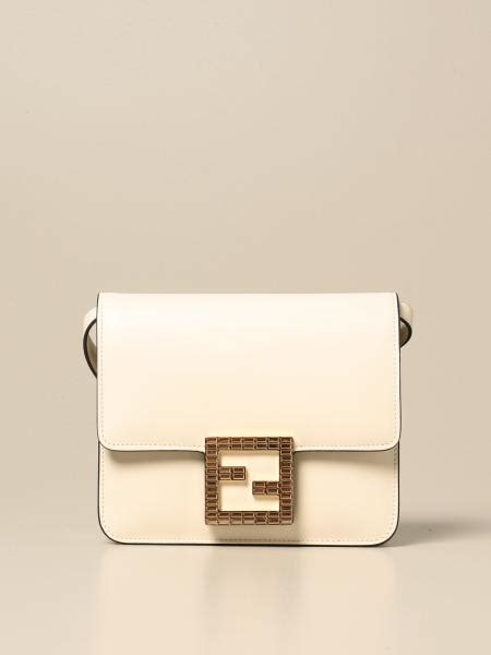 white fendi crossbody|fendi crossbody bag women's.